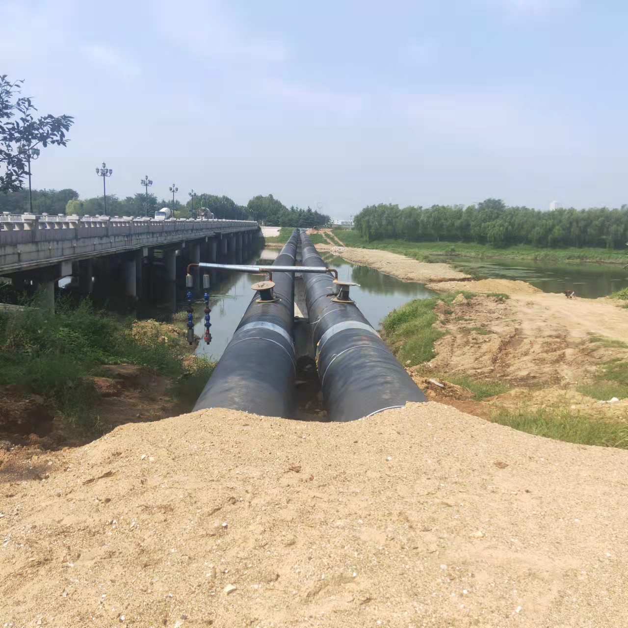 永嘉输油管道清洗